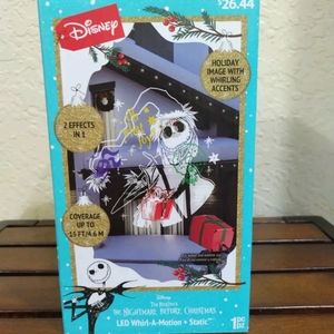 Jack Skellington Nightmare Before Christmas LED Whirl-A-Motion Holiday Projector